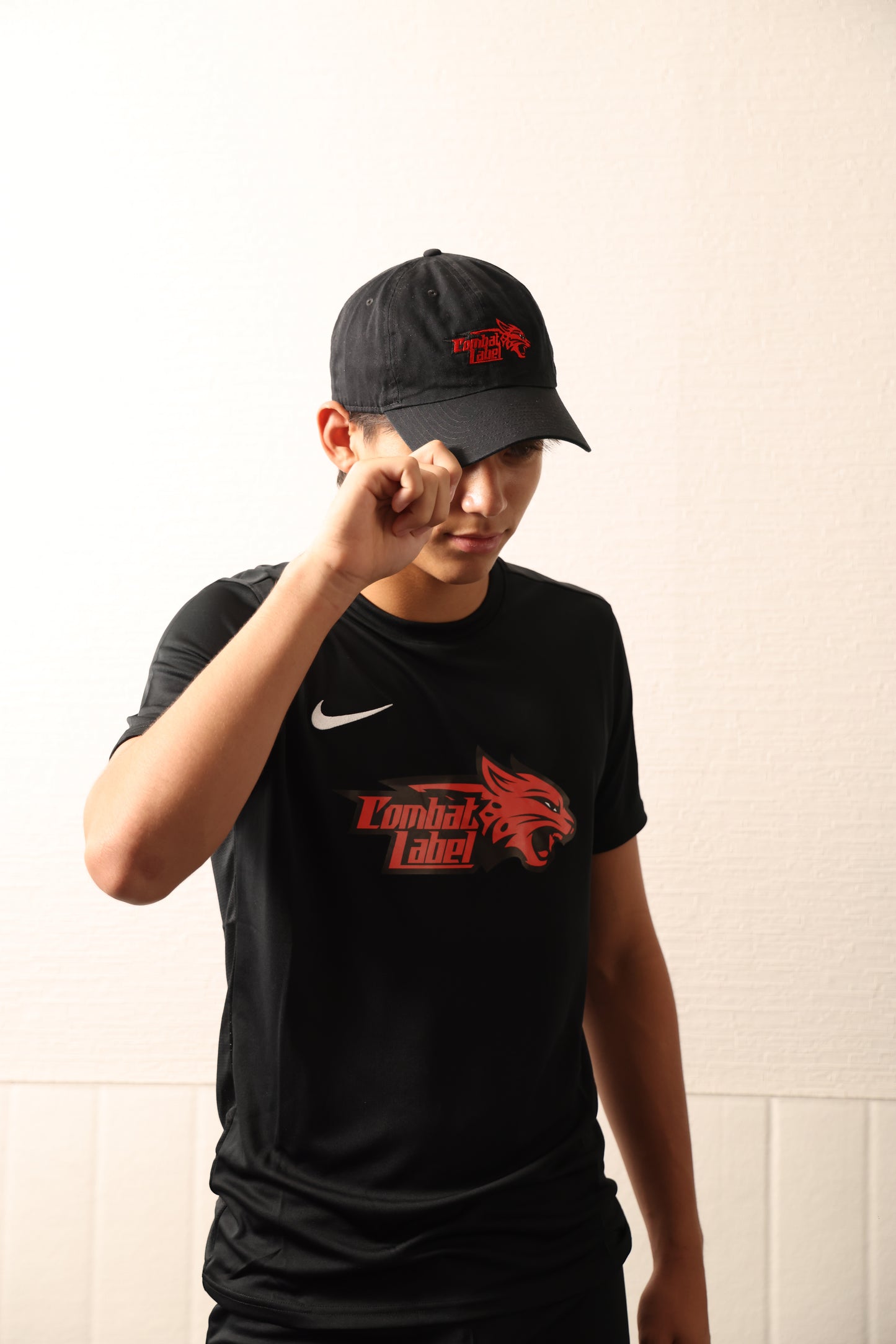 COMBAT LABEL NIKE キャップ