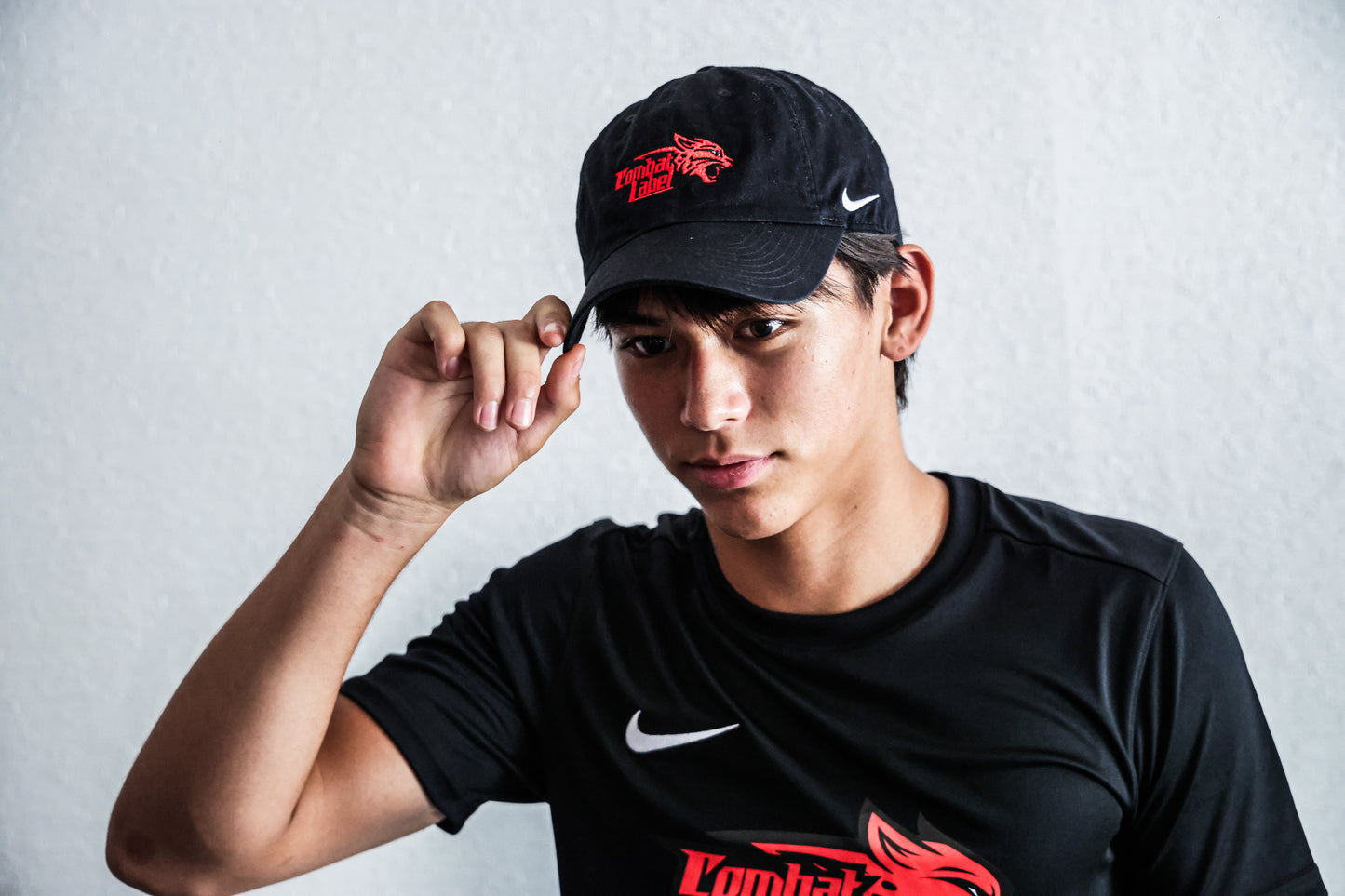 COMBAT LABEL NIKE キャップ